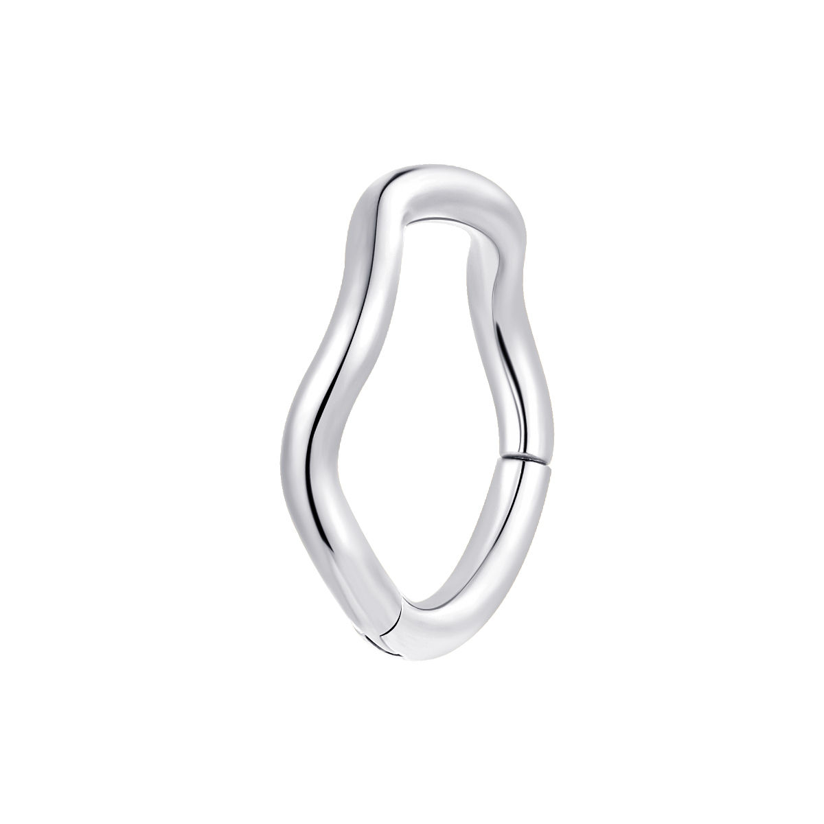 ASTM F136 Titanium Single-Layer Corrugation Hinged Segment Ring