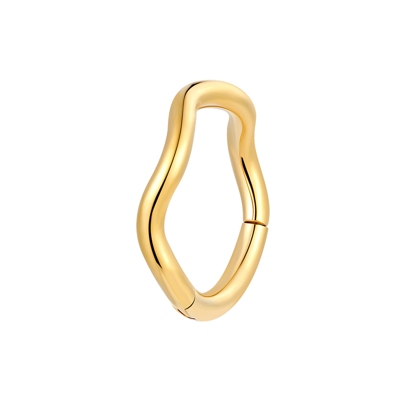 ASTM F136 Titanium Single-Layer Corrugation Hinged Segment Ring