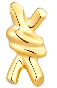 ASTM F136 Titanium Internally Threaded Simple Cord Casp Top