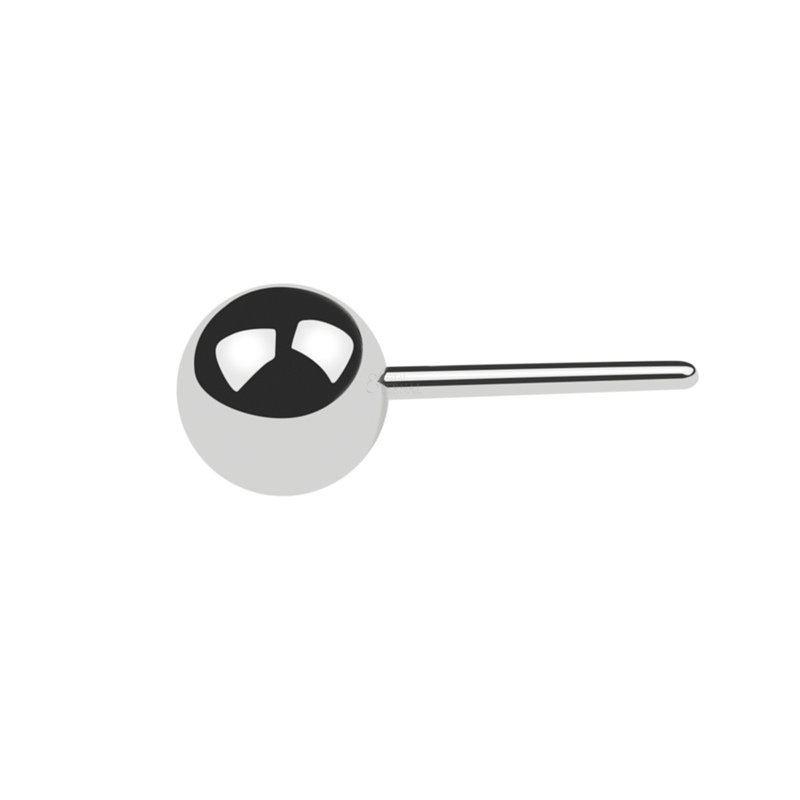 Titanium Threadless Top Ball Piercing