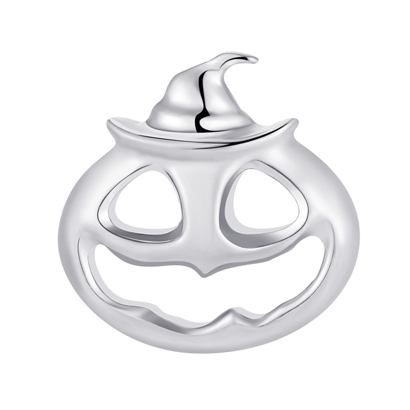 ASTM F136 Titanium Halloween Collection Pumpkin Shape Threadless Top