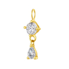 14K Solid Gold Charm Piercing Jewelry 