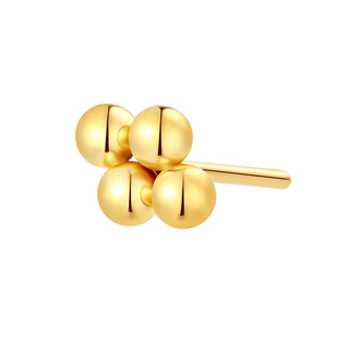 ASTM F136 Titanium Threadless Tops Piercing Jewelry 