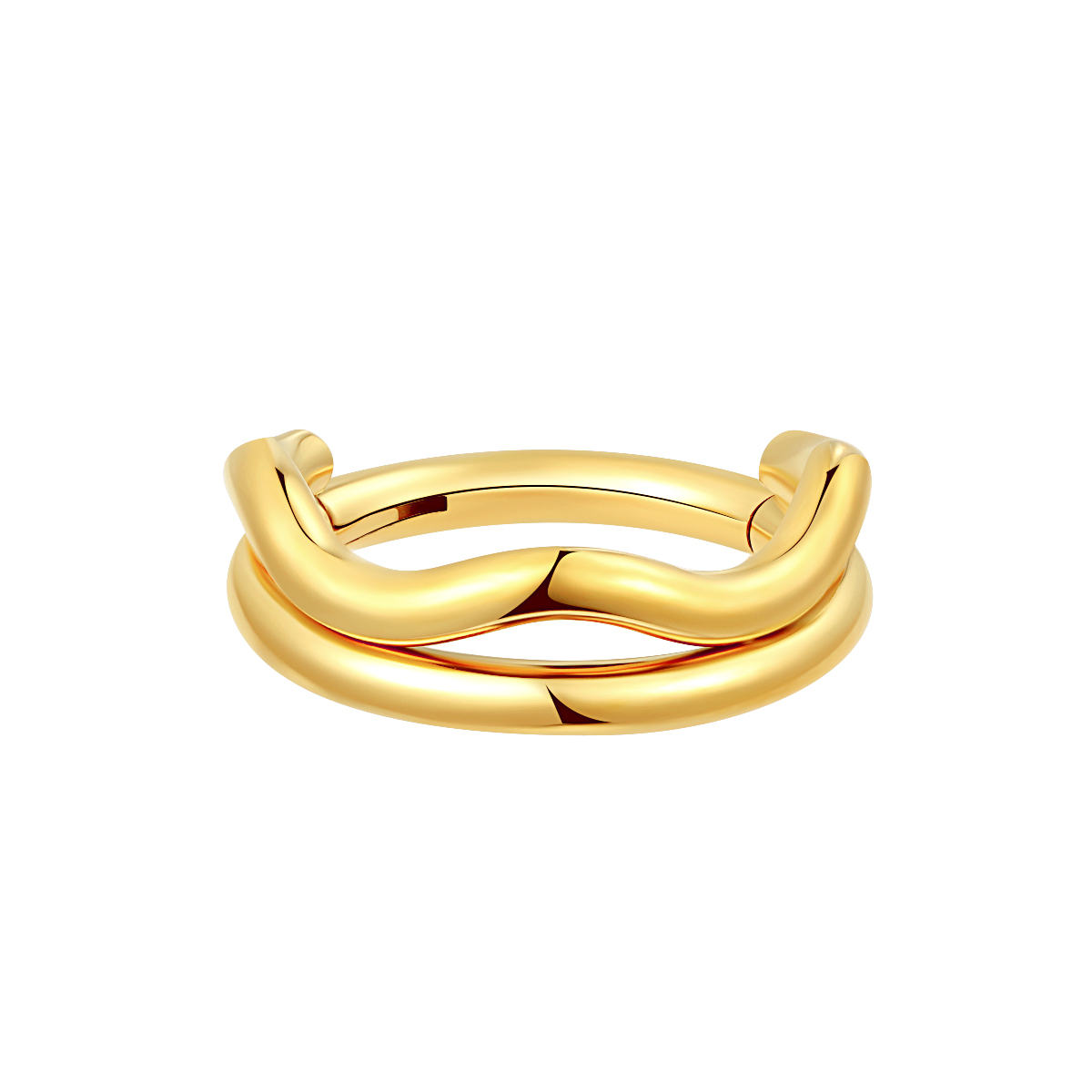 ASTM F136 Titanium Double-Layer Corrugation Hinged Segment Ring