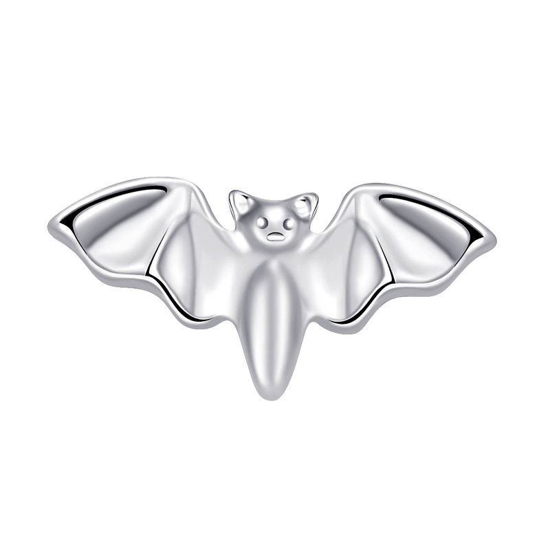 ASTM F136 Titanium Bat Threadless Top Piercing Jewelry 