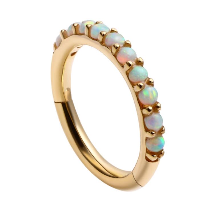 Opal Stones Segment Ring